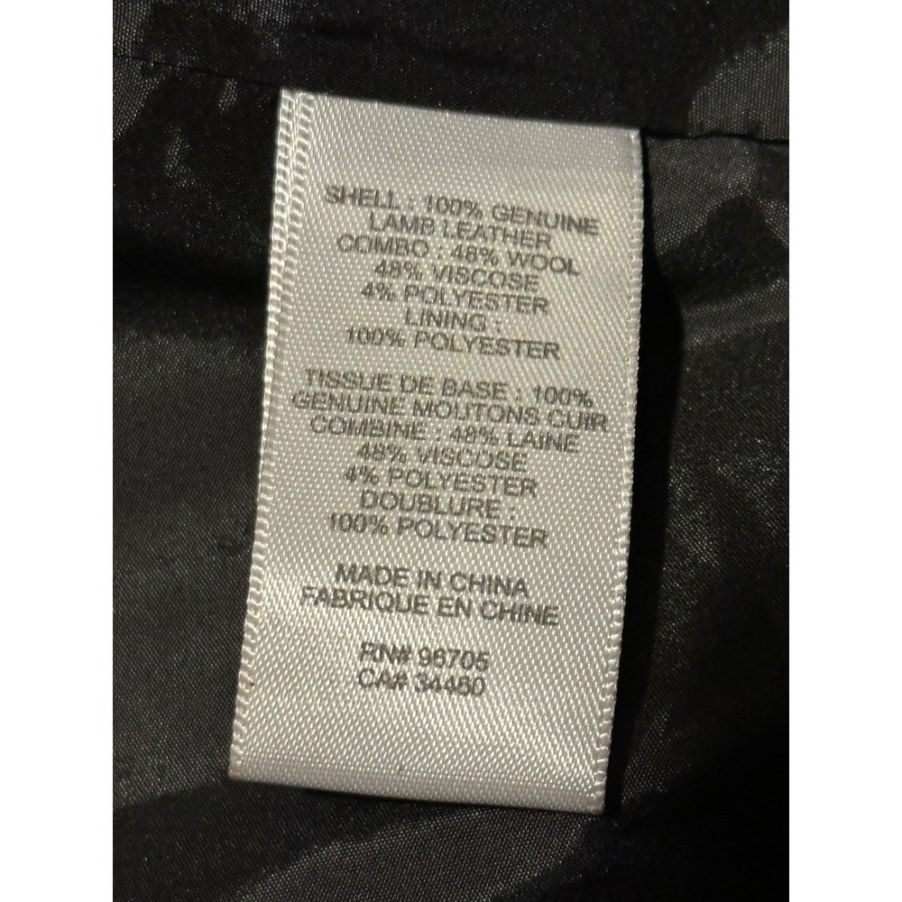 Rebecca Taylor Lamb Leather Motto Vest Cobalt Blue Womens Sz Small Retail $695 - Picture 10 of 12